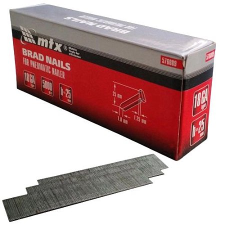 Pinos P/ Pinadores Pneumáticos 25mm X 1,25mm 576089 5000un