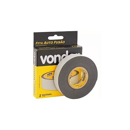 Fita Isolante Auto Fusão  P/ Fio Cabos 19mm X 2mt Vonder