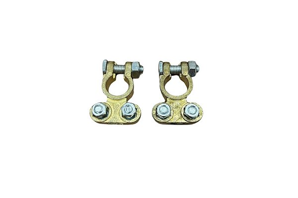 Kit 2 Terminal De Bateria Universal Modelo Sapo Sapão Bestfer BFH2920