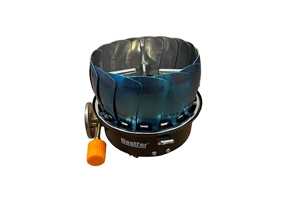 Fogareiro Portátil Para Camping Acampamento Viagem Para Brisa Bestfer BFH3008