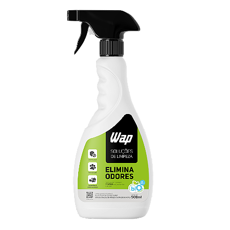 Eliminador de Odores de Pets e Xixi de Gato 500ML WAP ELIMINA ODORES
