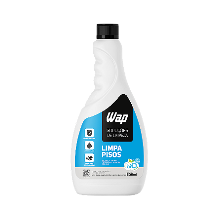 Limpador de Porcelanatos Pisos e Superfícies Mármore e Granito WAP LIMPA PISOS 500ML