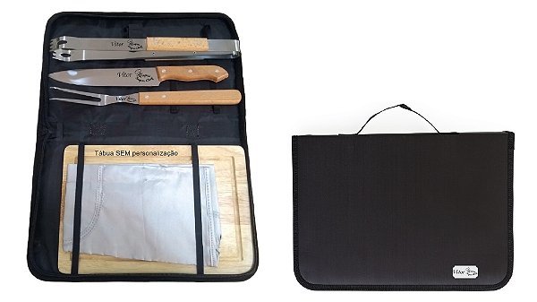 Kit Churrasco Personalizado 5 peças