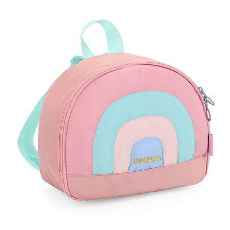 Lancheira Térmica Infantil Escolar Costas Up4you Unicórnio Pink