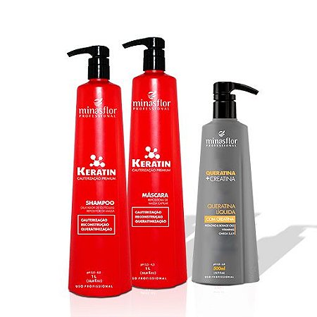 MINAS FLOR LINHA KERATIN CAUTERIZAÇÃO INTELIGENTE