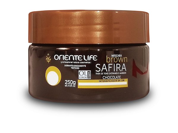 ORIENTE LIFE MASCARA SAFIRA BROWN PARA MORENA ILUMINADA - 250G