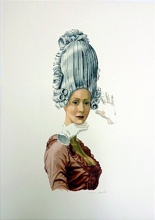 GRAVURA MARIA ANTONIETA - SÉRIE REALEZA