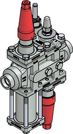 027L4064 Bloco de válvulas ICF 25-4-9 1” SOC Danfoss