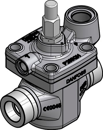 027H2143 Válvula ICS 25-20 1 PIL 3/4" SOC Danfoss