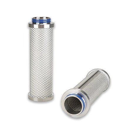 Elemento Filtrante Inox Plissado Ar/Vapor Estéril P-SRF V 10/30 - 2'' L - P7
