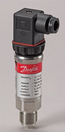 060G4307 Transmissor de Pressão MBS 4701 0 a 10 bar 1/2" EEX Danfoss