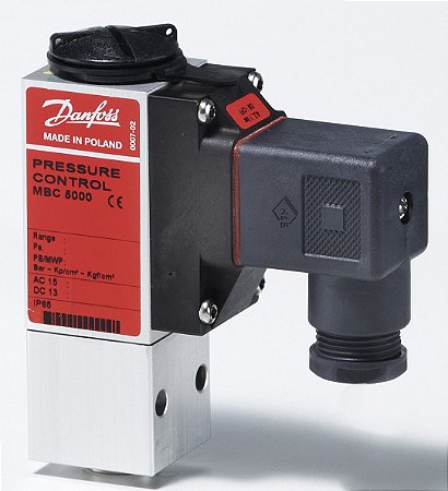 061B200966 Pressostato MBC 5000 FP (-0,2 a 1) DF (0,2) 1/4" Danfoss