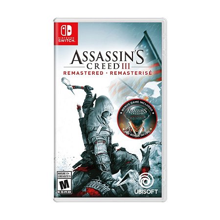 Jogo Assassin's Creed III Remastered - Switch