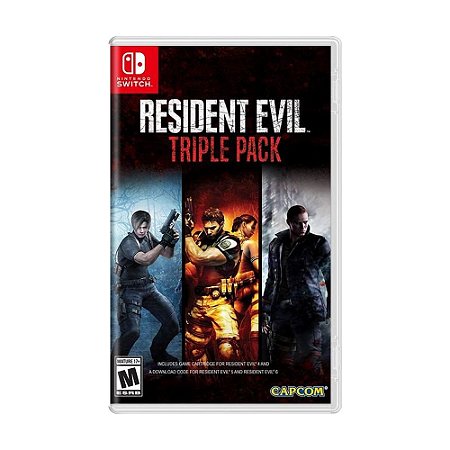 Jogo Resident Evil Triple Pack - Switch