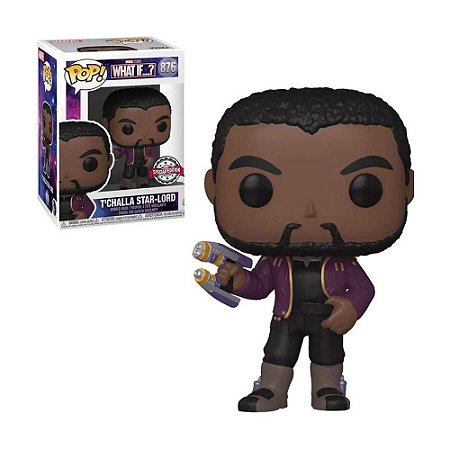 Funko Pop! T'Challa Star Lord #876 (Special Edition), Marvel: What If?... - 56118