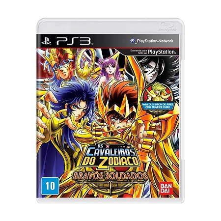 Jogo Cavaleiros do Zodíaco: Bravos Soldados - PS3