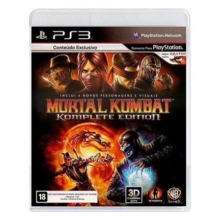 Jogo Mortal Kombat (Komplete Edition) - PS3