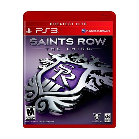 Jogo Saints Row: The Third - PS3