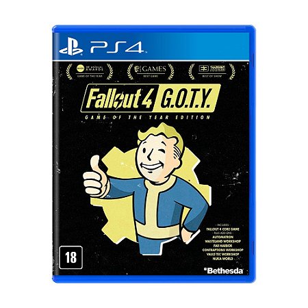 Jogo Fallout 4 (G.O.T.Y) - PS4