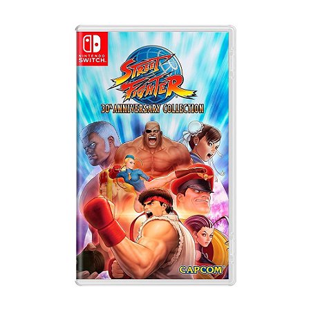 Jogo Street Fighter 30th Anniversary Collection - Switch
