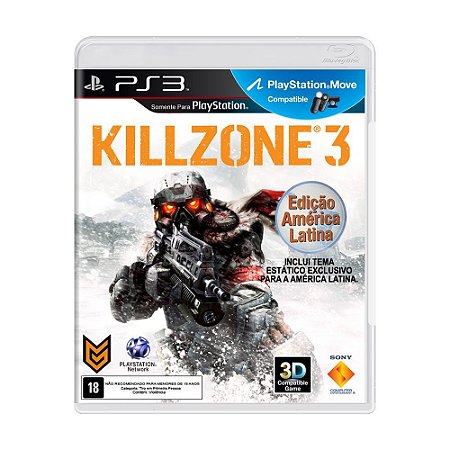 Jogo Killzone 3 - PS3