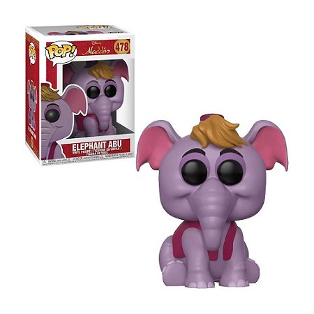Boneco Elefante Abu 478 Disney Aladdin - Funko Pop!
