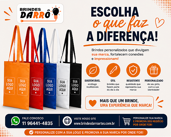 Sacola TNT Alça Fita 80g