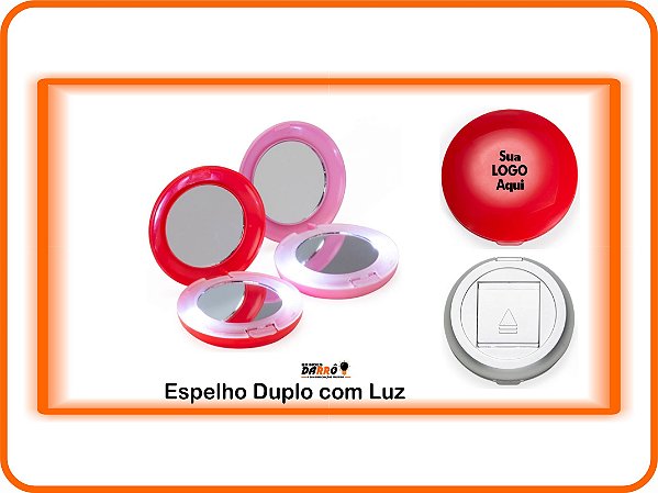 Espelho Duplo com Luz