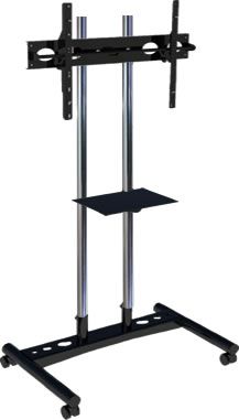 Pedestal para TV com roda com bandeja de apoio PBR1800