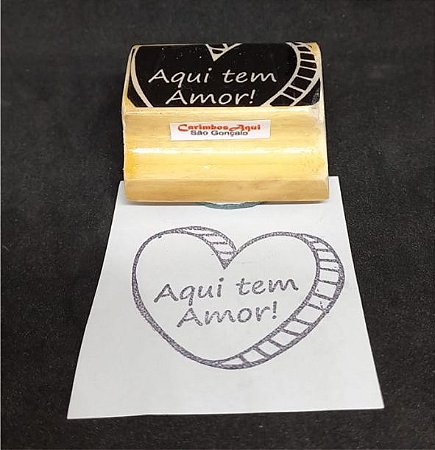 "Aqui tem amor"