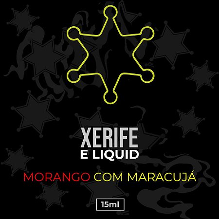 Juice Xerife Morango com Maracujá (15ml/0mg)