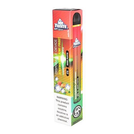 Pod Descartável Mr Freeze 2200 Puffs - Strawberry Kiwi Frost