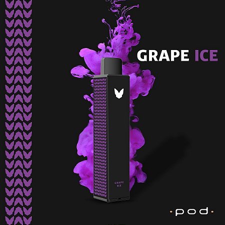 Pod Descartável Chacal 1500 Puffs - Grape Ice