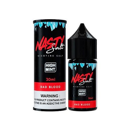 NicSalt Nasty Bad Blood High Mint (30ml/35mg)
