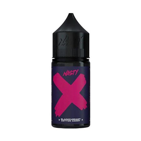 NicSalt Nasty X - Black Currant Cotton Candy (30ml/25mg)