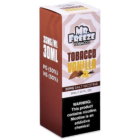 NicSalt Mr Freeze Tobacco Vanilla (30ml/50mg)