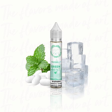 Juice LQD Art - Green Mint Menthol (30ml/0mg)