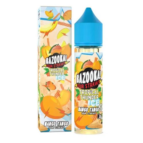 Juice Bazooka Sour Straws - Mango Tango Ice (60ml/3mg)