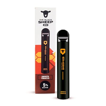 Pod Descartavel Black Sheep Plus - Smooth Tobacco