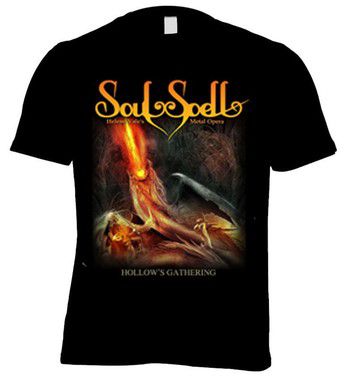 CAMISETA SOULSPELL ACT III - HOLLOW'S GATHERING