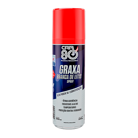 Graxa Branca Spray 300ml Car 80 Snap On