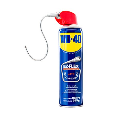 DESENGRIPANTE WD 40 MULTIUSO EZ FLEX BICO FLEXIVEL - 400ML