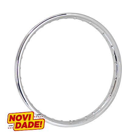 Aro Dianteiro BIZ 100/125 Cromado 1.40x17 Starke