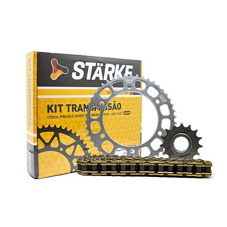 KIT RELAÇÃO FAZER 250 FZ25 2018-2024 COM RETENTOR STARKE