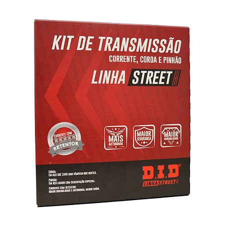 Kit Relação XTZ 150 Crosser 2015 DID