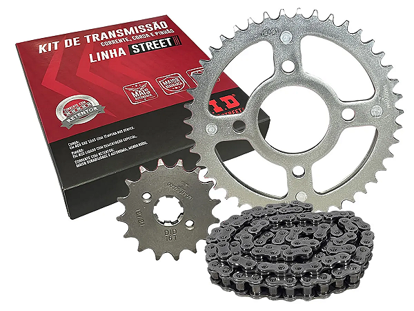 KIT TRANSMISSAO DID 428X107 34X14 HONDA POP 100