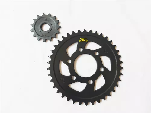 KIT COROA E PINHÃO DURAG 7100 38/15Z ROYAL ENFIELD HIMALAYAN 411 17> (LE) - UN