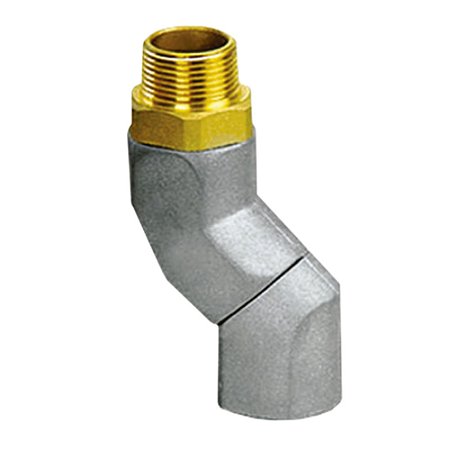 CONEXAO Z GIRATORIA MANGUEIRA COMBUSTIVEL 1" ALUMINIO LUPUS 2105 - UN