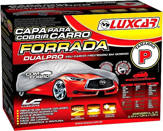 Capa Para Cobrir Carro Luxcar Dualpro Forrada P - Un