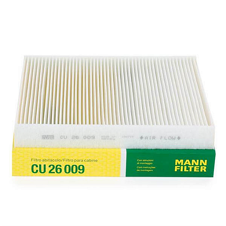 Filtro De Ar Condicionado Mann Cu26009 - Un